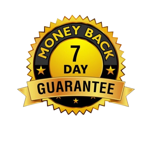 powerful-golden-7-day-money-back-guarantee-badge-stamp-seal-sign-label-isolated-on-white-background-